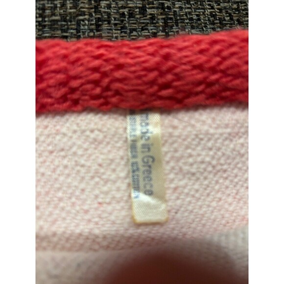 UNBRANDED Red White Blue Stars Greek Woven Vintage Hippie Tote Crossbody Bag - Picture 7 of 7